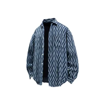 COPICVEN Jackets Unisex Blue