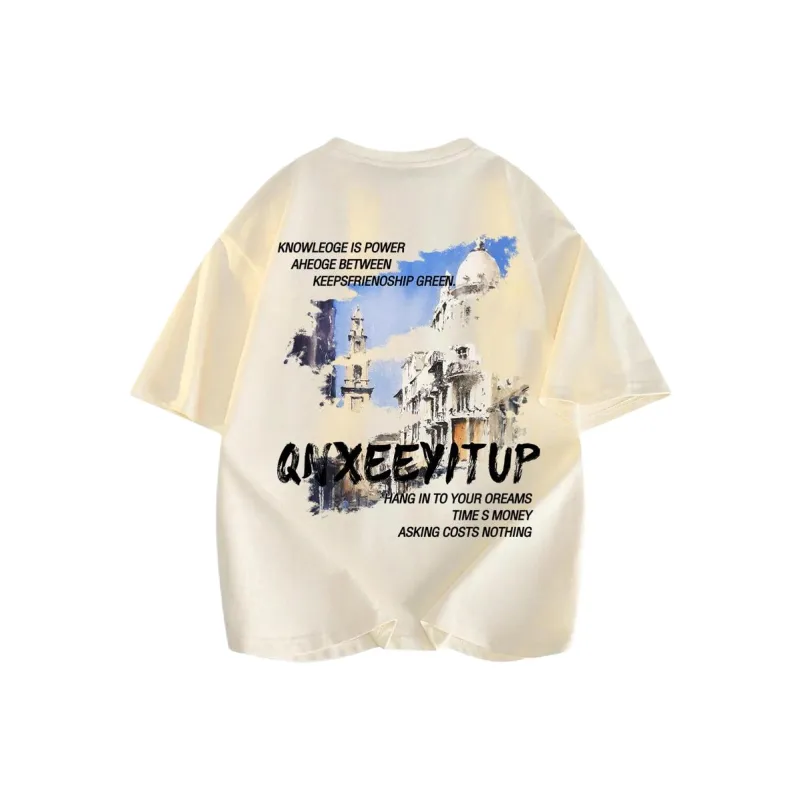 Qnxeey T Shirts Unisex-11