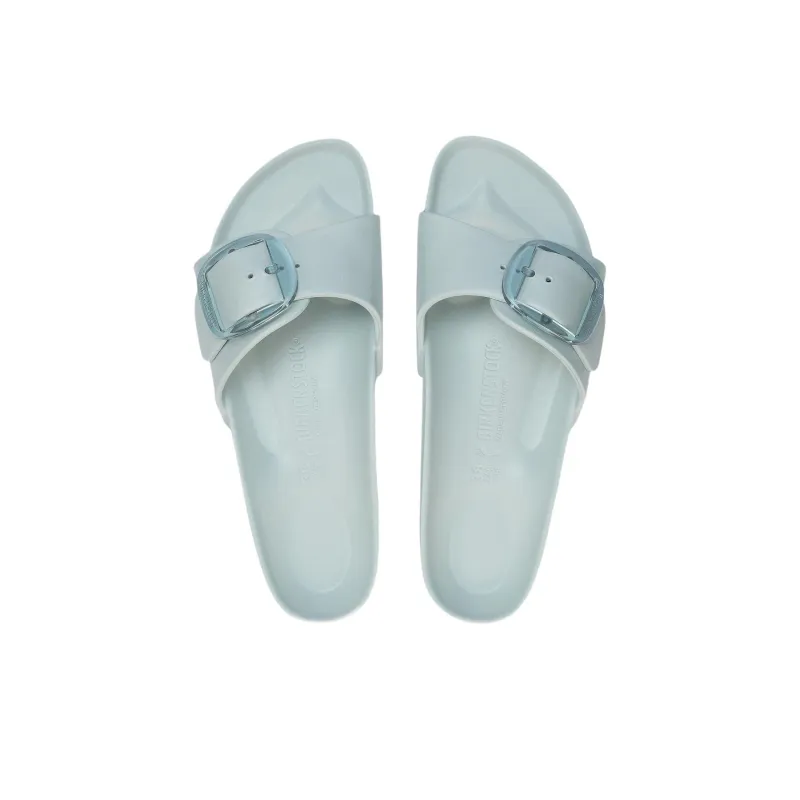 Birkenstock Madrid Big Buckle EVA Abrasion Resistant Slide Slippers Women's Green-3