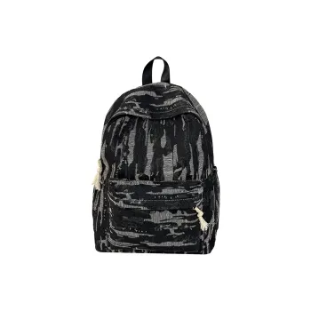 GEERDUN Denim Backpack Unisex Black, Light Blue, Dark Blue