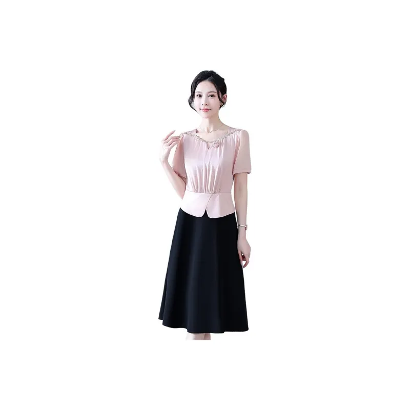 YIRANCHUN Short Sleeved Dress Women's-1