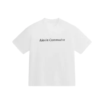 MODE COMMUTER T Shirts Men White