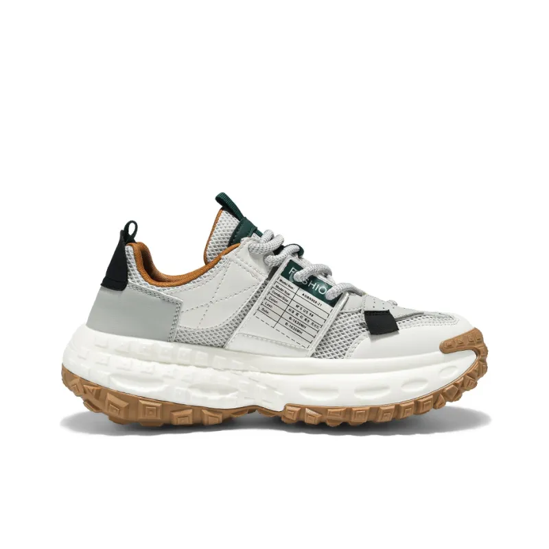 AD Slip Resistant, Abrasion Resistant, Breathable Low Top Chunky Sneakers Men's-6