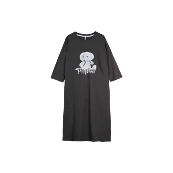 Dorame Nightgown Women's Dark Gray