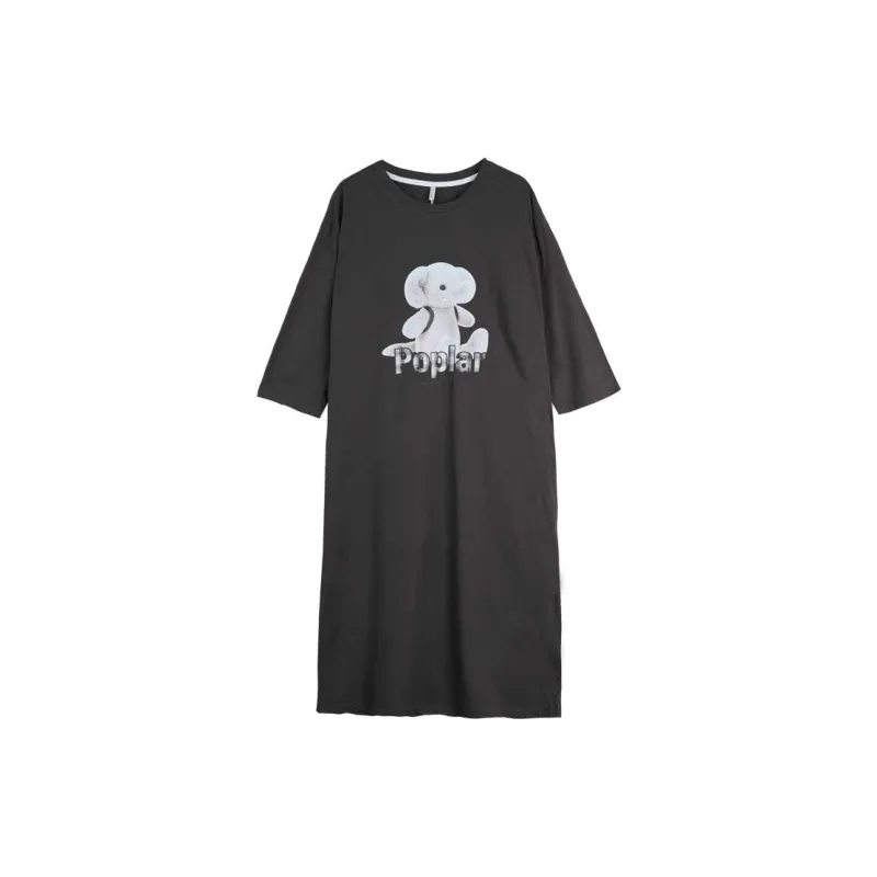 Dorame Nightgown Women's Dark Gray-0
