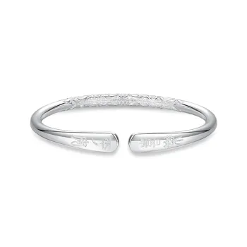 RURA 999 Fine Silver Sterling Silver Bracelets Women's Silver