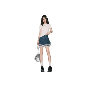 FOREVER 21 Denim Short Skirts Women's