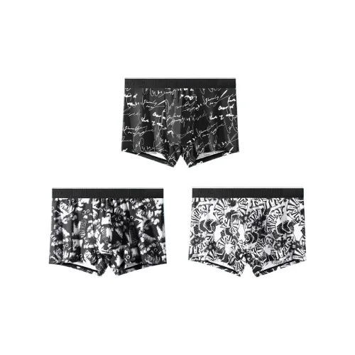 H YXIANG Underpants Men's 3 Pack