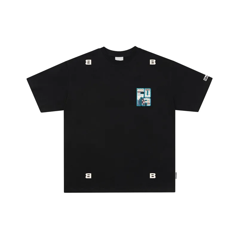 FOASIS T Shirt Unisex Navy Blue-3