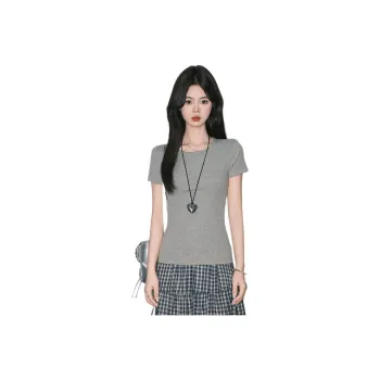 FOREVER 21 T Shirts Women's Heather Gray