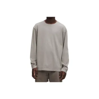 Lululemon HeavyweightLong Sleeve Cotton Jersey Shirt Wash T Shirt Men's