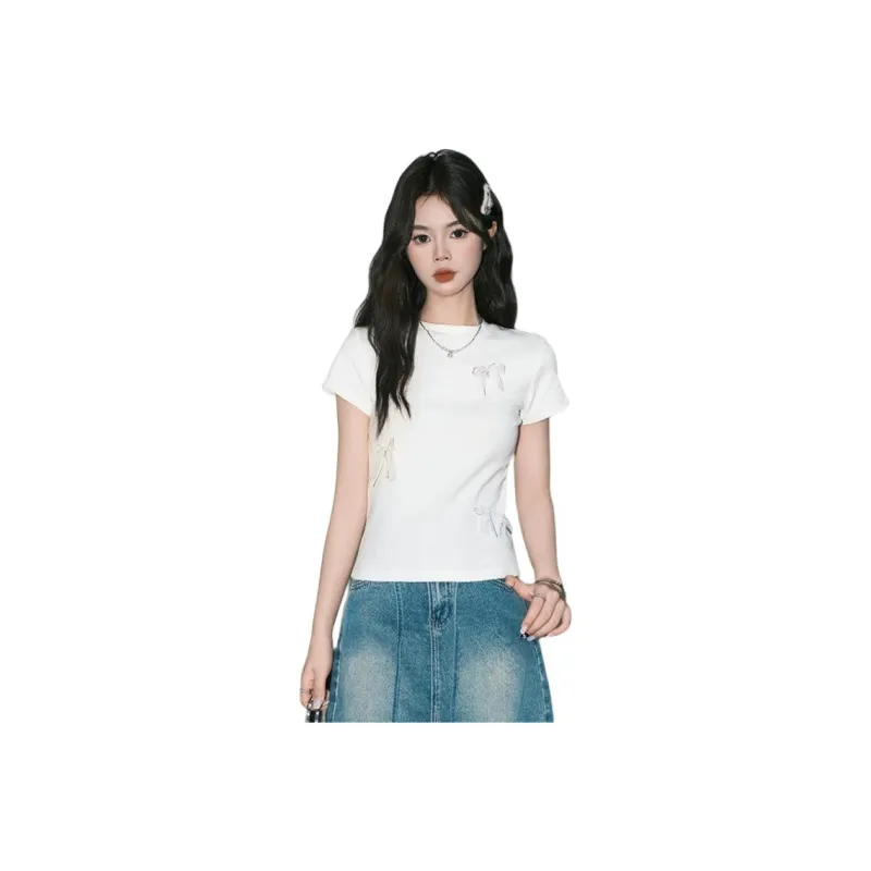 FOREVER 21 T Shirts Women's White-0