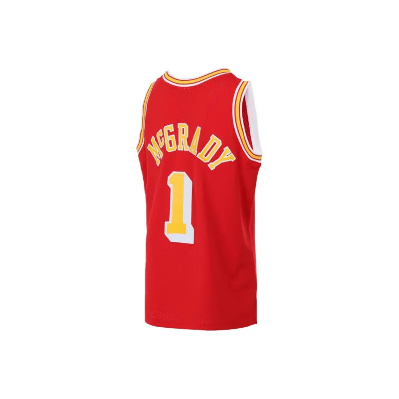 Mitchell & Ness Basketball Jersey Men's Red-1