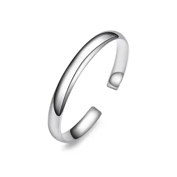 KING TAI SANG 999 Fine Silver Bangles Women's