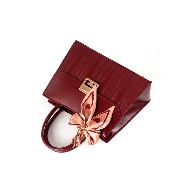 Vigno Synthetic Leather Shoulder Bag, Crossbody Bag, Handbag Regular Women's Red-2