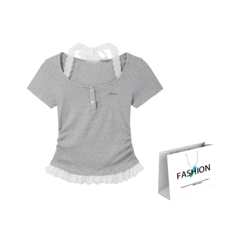 KUNZHUDAXIANG Regular T Shirt Women's-15