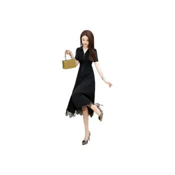YIRANCHUN Short Sleeved Dress Women's