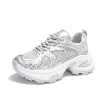 Daying Slip Resistant, Breathable, Height Increasing Low Top Chunky Sneakers Women's