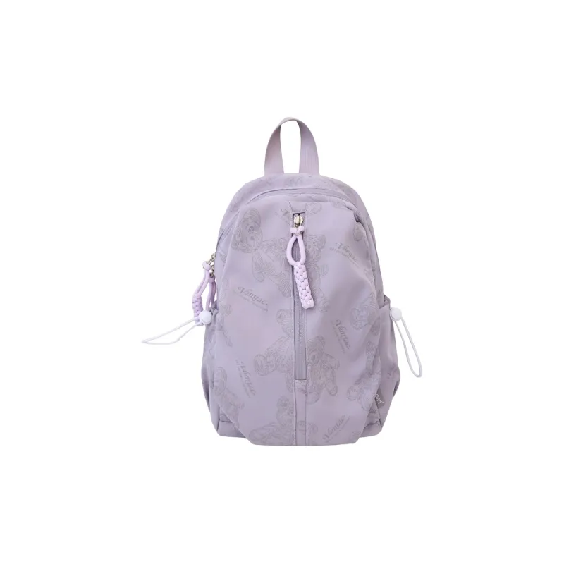 Yalu Nylon Backpack Unisex Multicolor-9