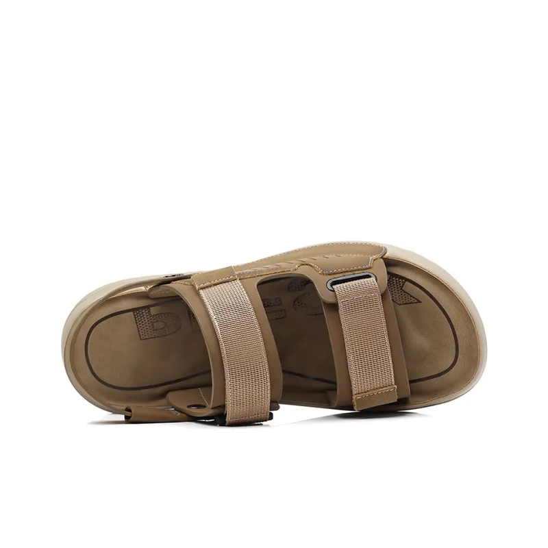GESENLANG Beach Sandals Men Yellow/Khaki-6