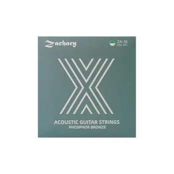 ZACHARY ZA-10 ZA-11 ZA-12 Anti-Rust Coating Acoustic Guitar Strings Musical Instrument Accessories