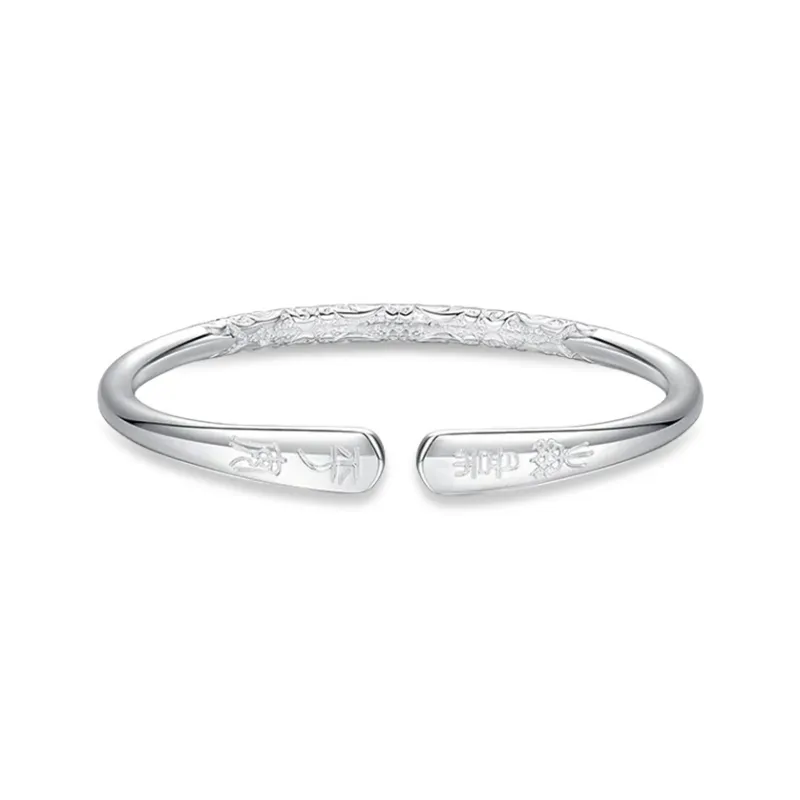UZIID S999 Fine Silver Bangles Women's-0