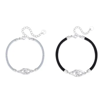 CHAOHONGJI 925 Sterling Silver Bracelets Unisex