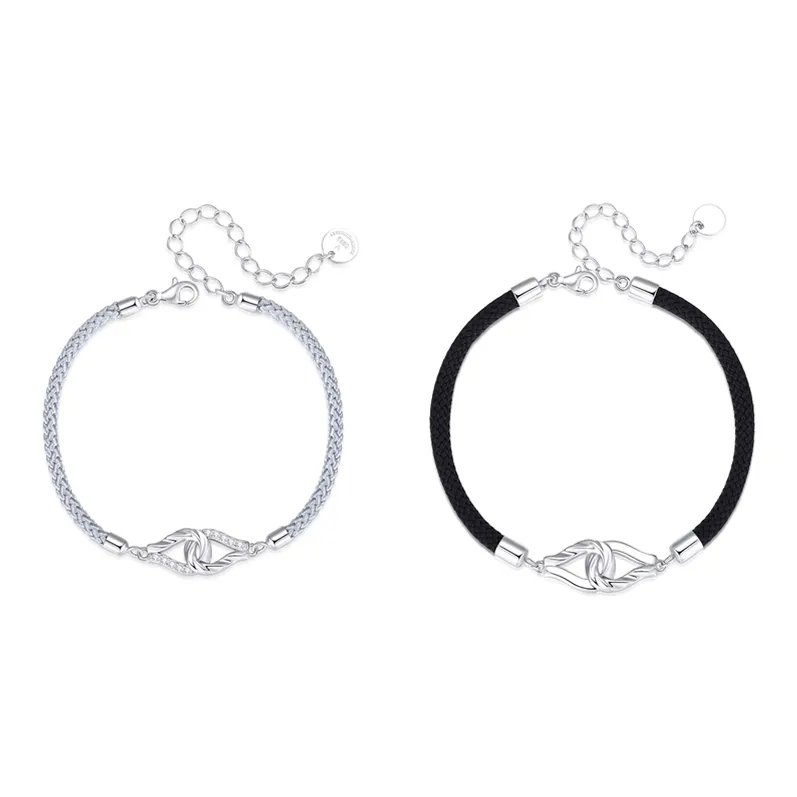 CHAOHONGJI 925 Sterling Silver Bracelets Unisex-0
