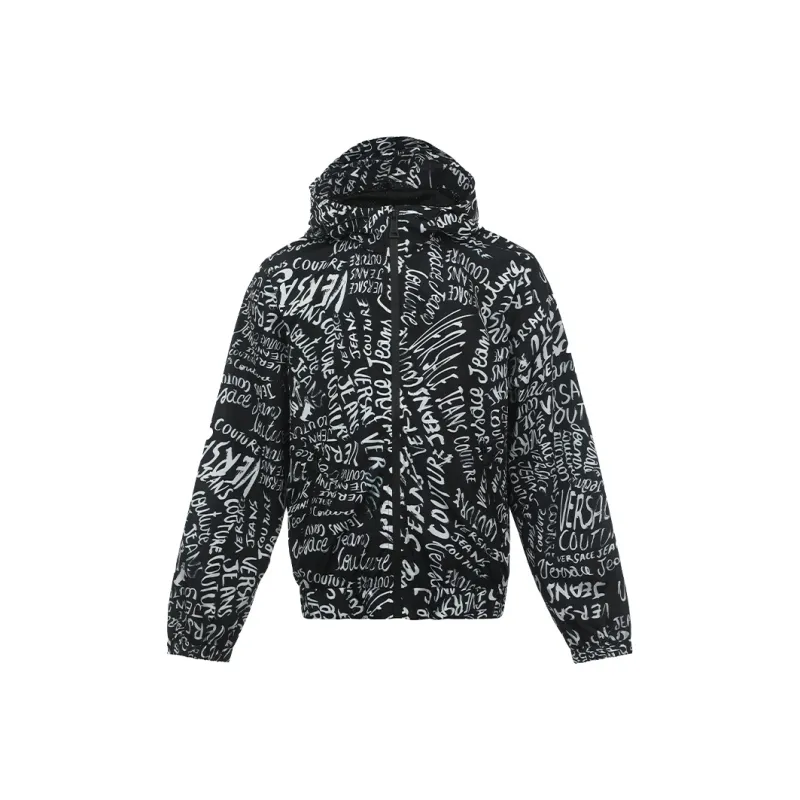 VERSACE JEANS COUTURE SS25 Jackets & Coats Men's Black-0
