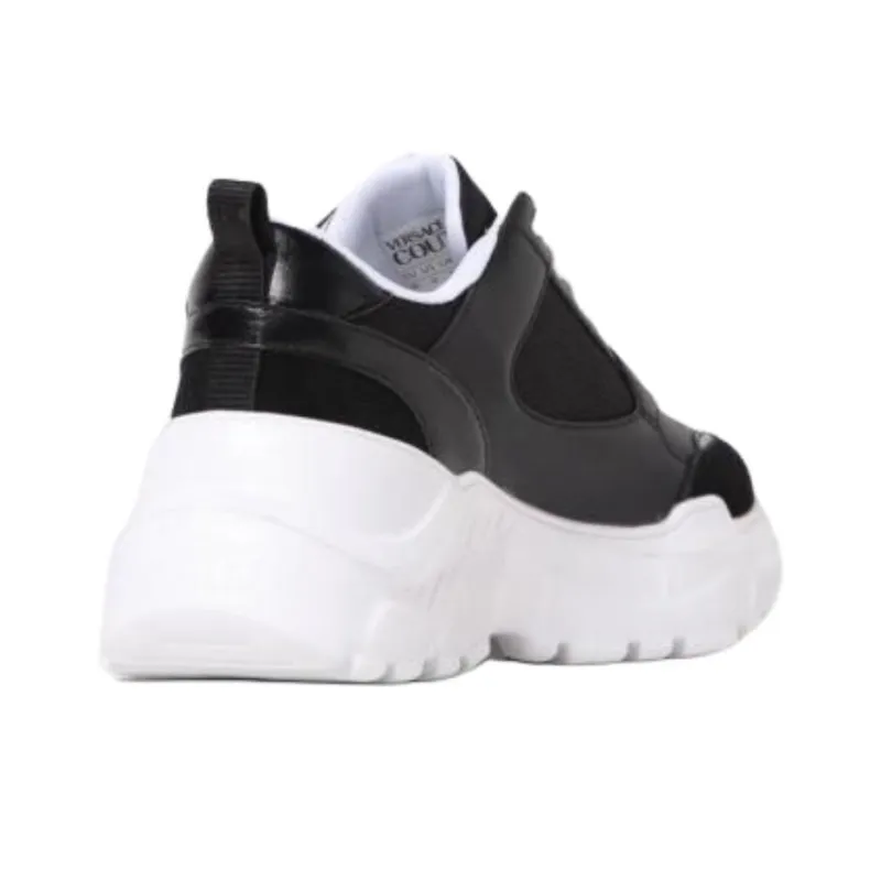VERSACE JEANS COUTURE Low Top Casual Shoes Women's Black-2