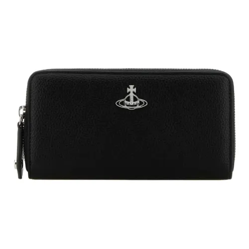 Vivienne Westwood Synthetic Leather Wallet Women's Black