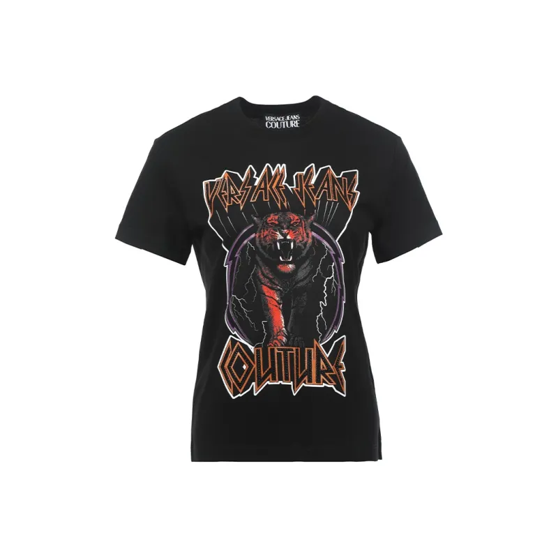 VERSACE JEANS COUTURE Logo print T shirt-0