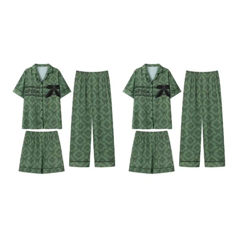 Cotton Gene Pajama Set Women's Combo Set-39