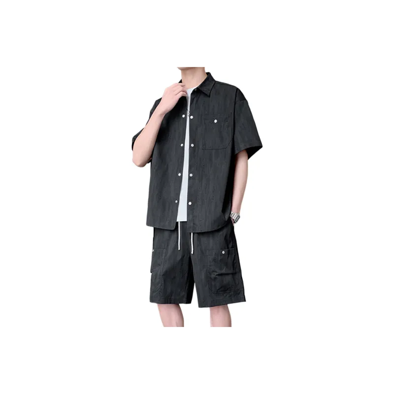 ZWWWZ Shirt Matching Set Unisex-9