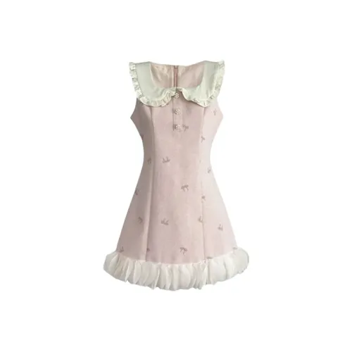 TIBINB Sleeveless Dress Women's