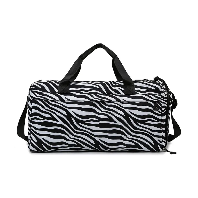 Yalu Nylon Travel Bag Unisex Black/White/Pink/Orange/Khaki-30