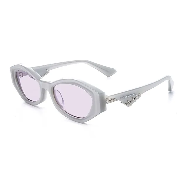 THE OWNER Plate Frame Irregular Shape Sunglasses Unisex-19