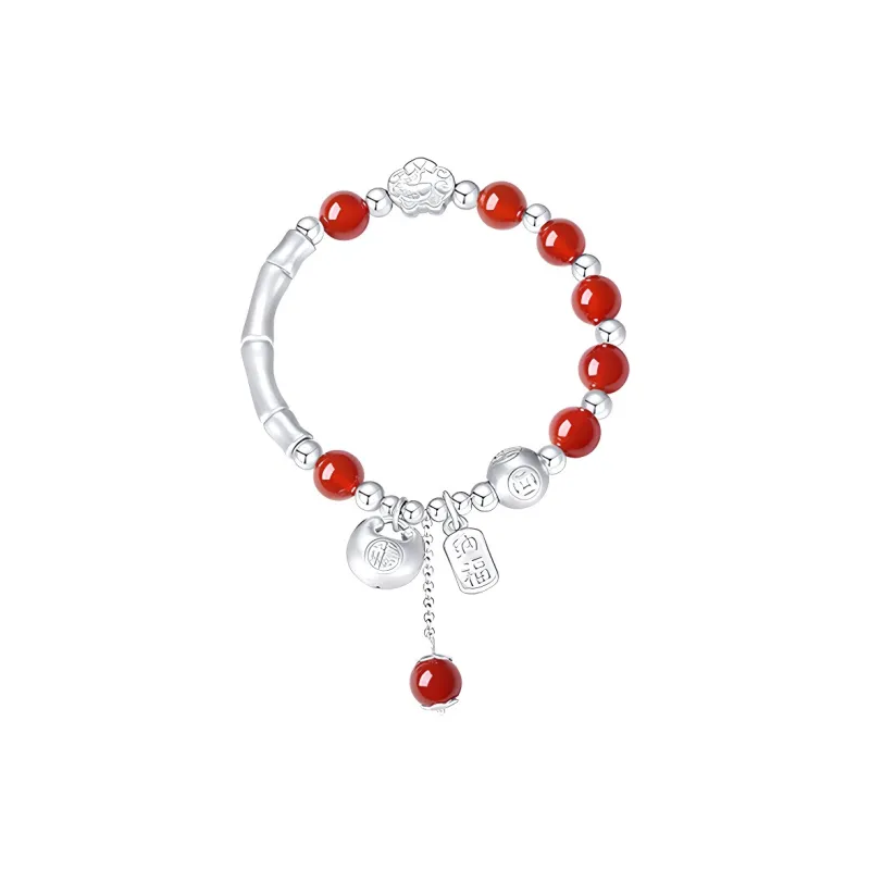 PUENTE 999 Fine Silver Spliced Chain Women's-0