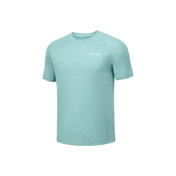 Skechers Comfortable Tech Cooling Collection T Shirt Men's Aqua Green
