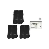 Men's Five-Toe Socks 3 Pack Shopping Bag (3 Pack Black)
