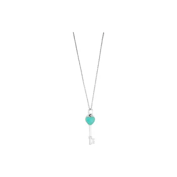 TIFFANY & CO. Tiffany Keys Series 925 Sterling Silver Necklaces Unisex
