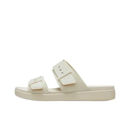 Crocs Brooklyn Abrasion Resistant Slide Slippers Women's Sandstone