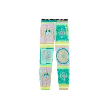 VERSACE Barocco Mosaic Print Trousers