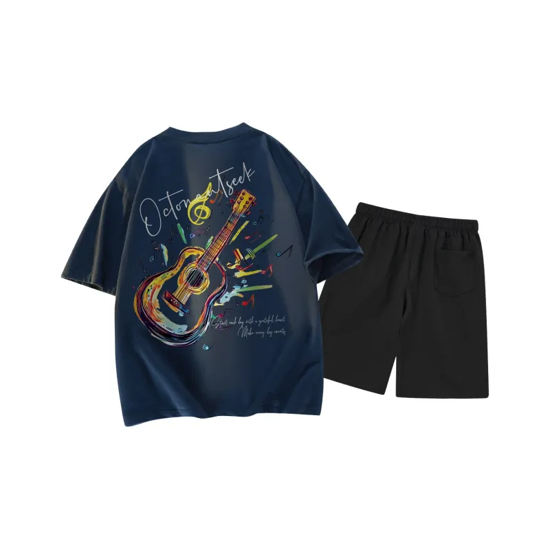 Small Columns Under The Sea Set Unisex-10