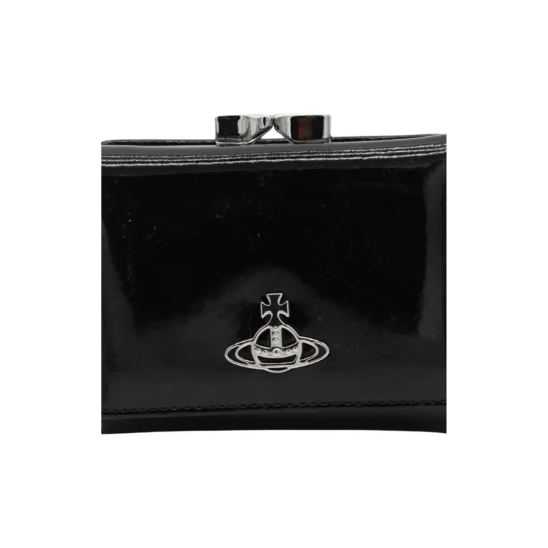 Vivienne Westwood Wool Wallet Women's Black-2