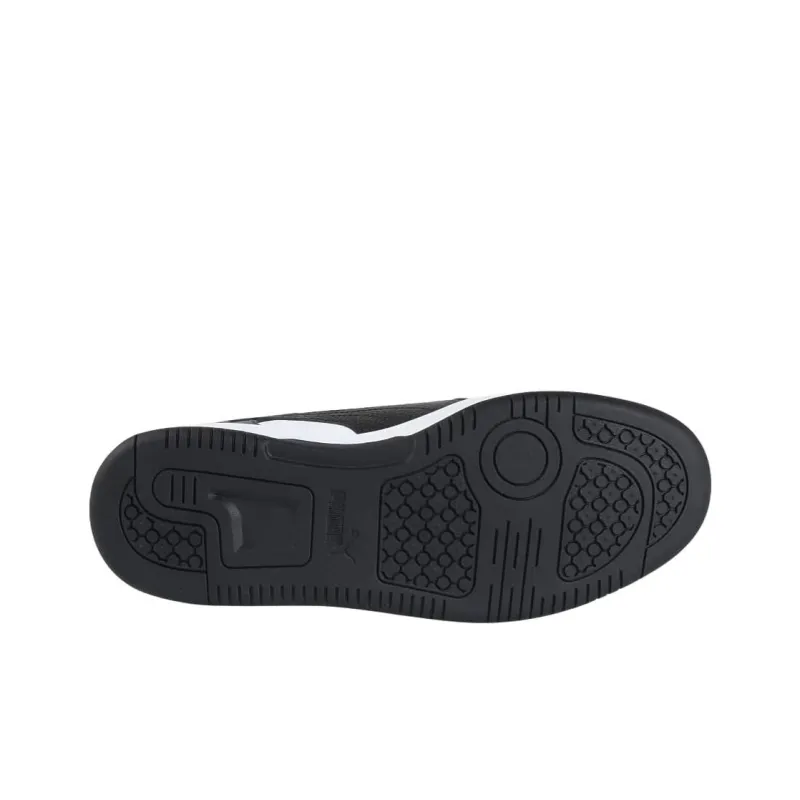 PUMA Rebound Joy Anti Slip Wear Resistant Low Top Skateboard Shoes Unisex Black White-2