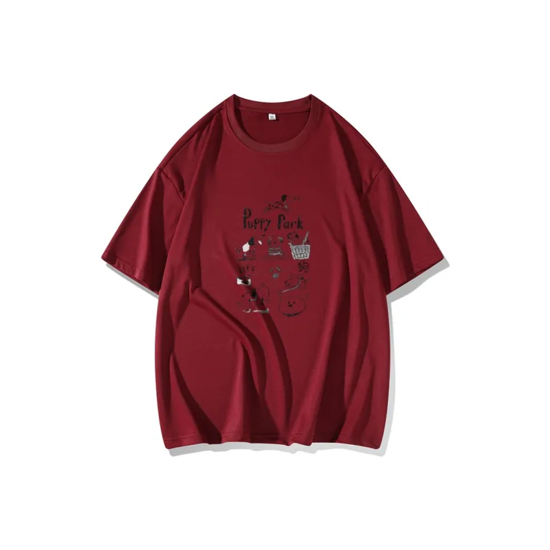 FAIRWHALE Drop Shoulder Sleeve T Shirt Women's-4
