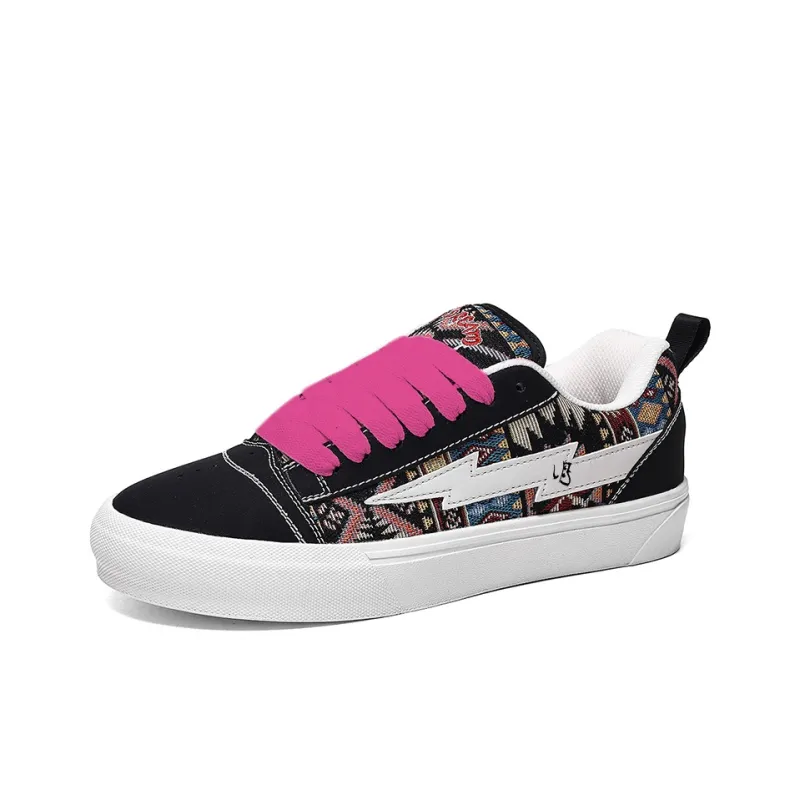 DUEPLAY Coverage Cushioning Impact Resistance Balance Breathable Height Increasing Low Top Skateboard Shoes Unisex-1