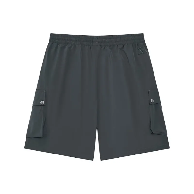 XTEP Sports Life Collection Casual Shorts Men's Ox Horn Gray-1