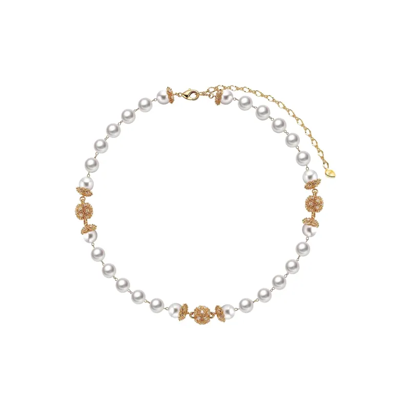 ANGEPERLE Pearl Necklaces Women's-0